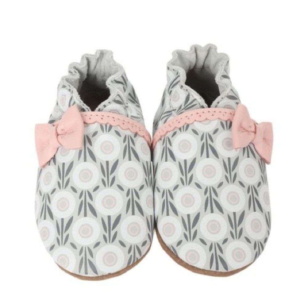 ROBEEZ Wildflowers soft soles 0-6 months like new! With box